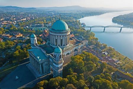 Esztergom und die beeindruckende Basilika, Ungarn