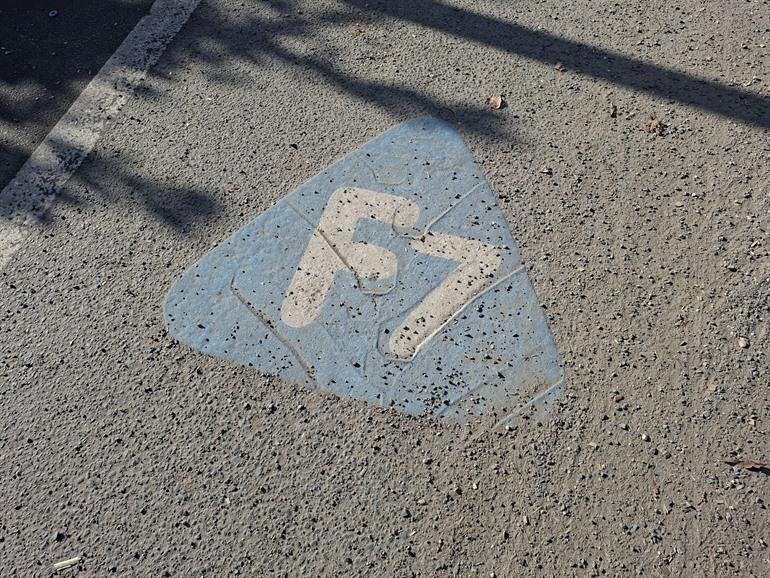 F7 wegmarkierung