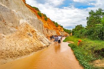 Märchenhafter Fluss in Mui Ne