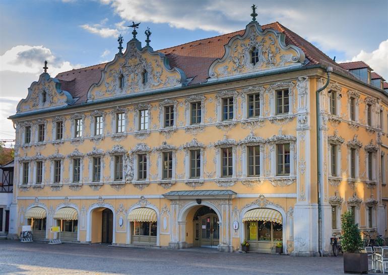 Falkenhaus in Würzburg, Bayern