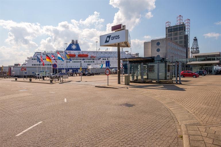 Fährhafen in IJmuiden nach Newcastle