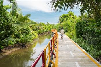 Fahrradtour durch die grüne Lunge Bangkoks, Bang Kachao, Bangkok