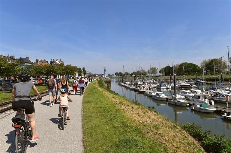 Fahrradtour durch Saint-Valery-sur-Somme