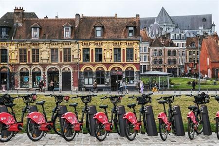 Drei geführte Fahrradtouren in Lille (Rijsel) + wie man in Lille (Rijsel) Fahrräder mietet