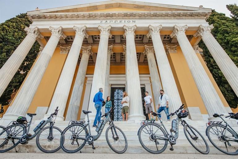 Geführte Radtour mit E-Bike durch Athen, Griechenland