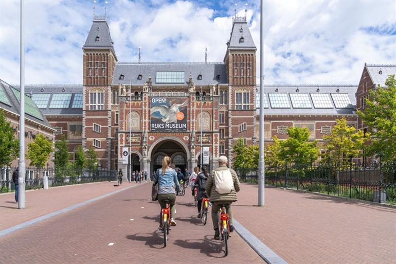 Geführte Fahrradtour durch Amsterdam