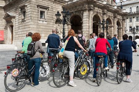 Fahrradtour durch Budapest