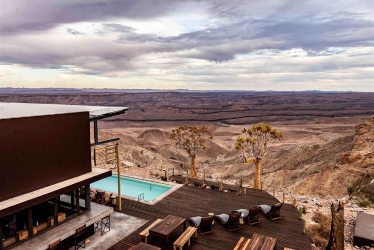 Fish River Lodge mit Blick auf die Schlucht buchen