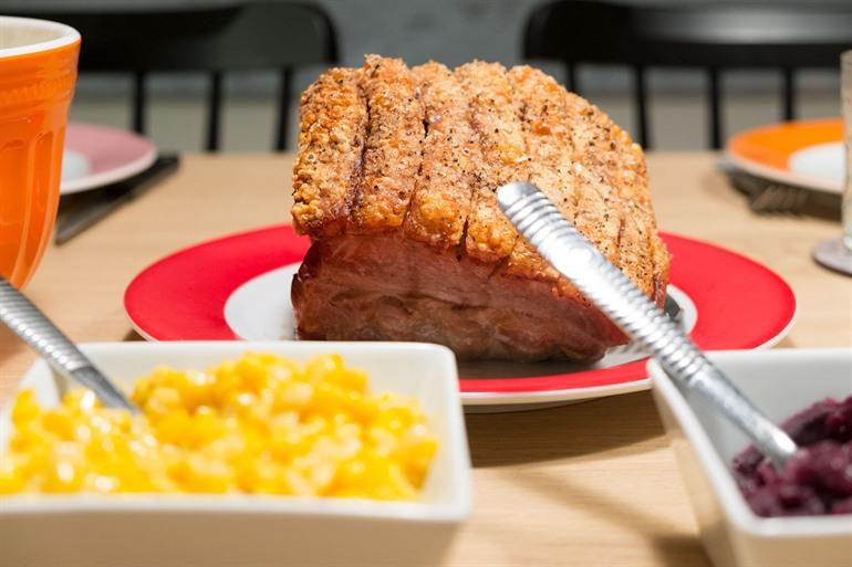 Schweinebraten, dänische Küche
