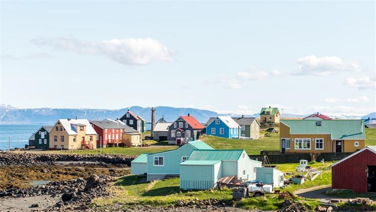 Flatey Insel, Island
