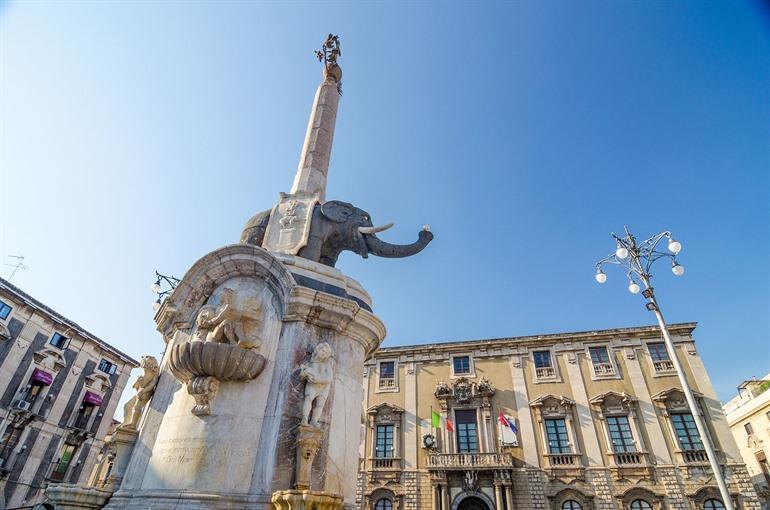 Elefantenbrunnen in Catania