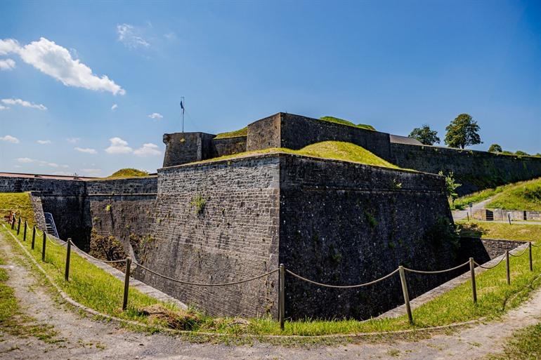 Fort de Charlemont in Givet an der Maas