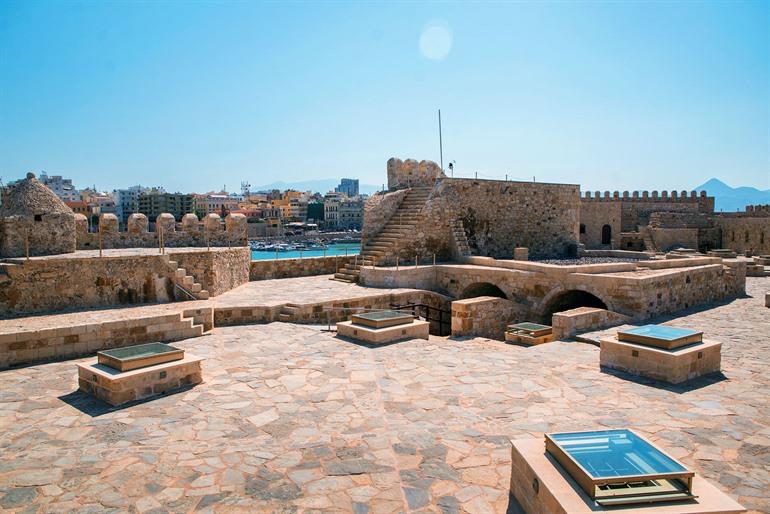 Besuch des Fort Koulés in Heraklion, Kreta