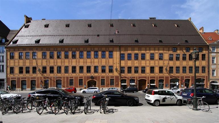 Fuggerhaus in Augsburg, Deutschland