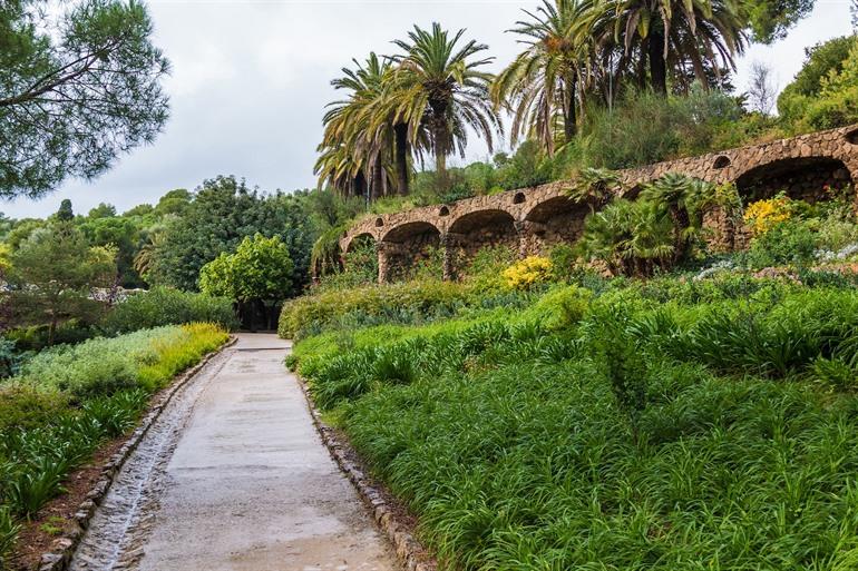 Gaudis Viadukte, Güell-Park