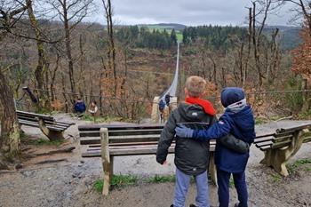 Geierlay Hängeseilbrücke in Deutschland