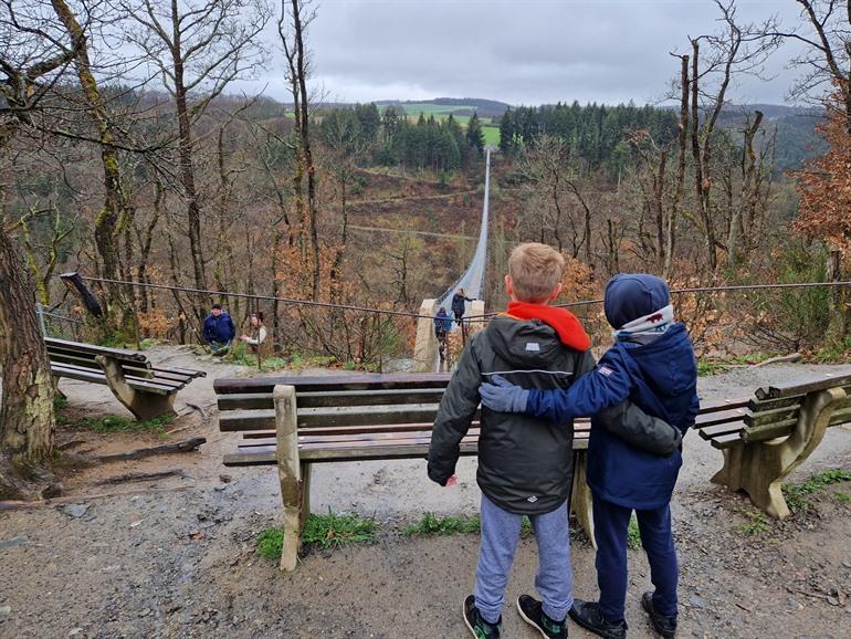 Geierlay Hängeseilbrücke in Deutschland