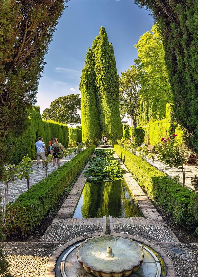 Generalife, Komplex der Alhambra in Granada