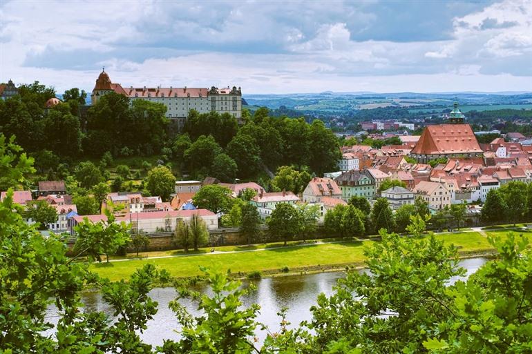 Genießen Sie den Blick über Pirna