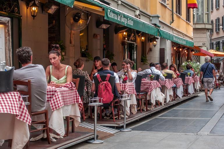 Genießen Sie die besten Terrassen in Brera in Mailand