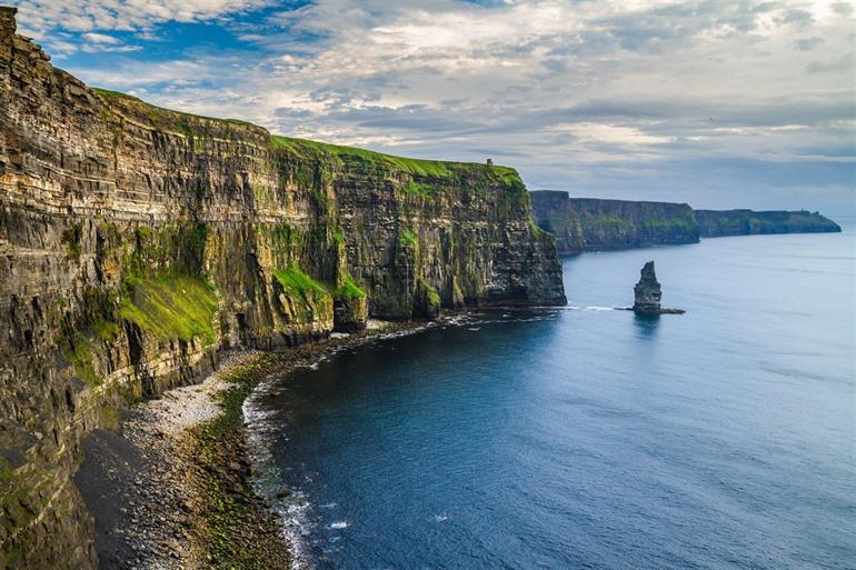 Geologie der Cliffs of Moher