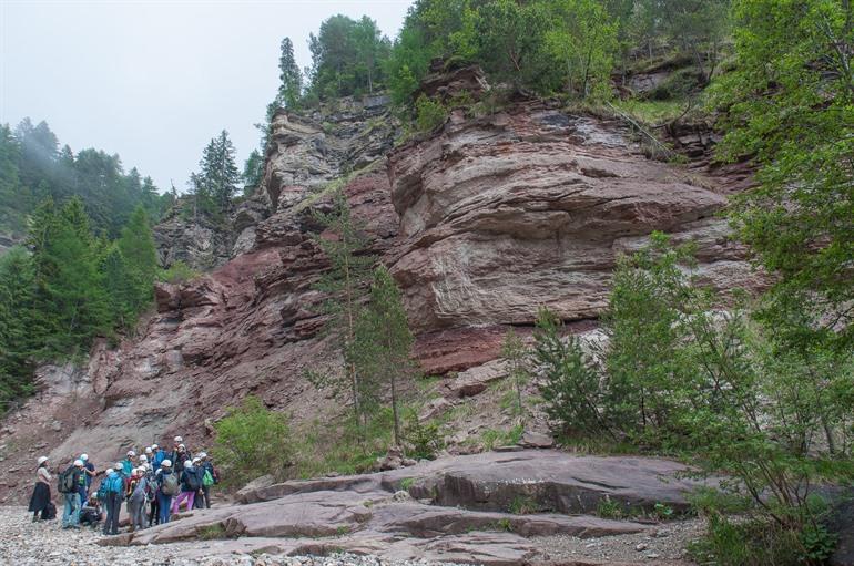Geopark Bletterbach, Dolomiten
