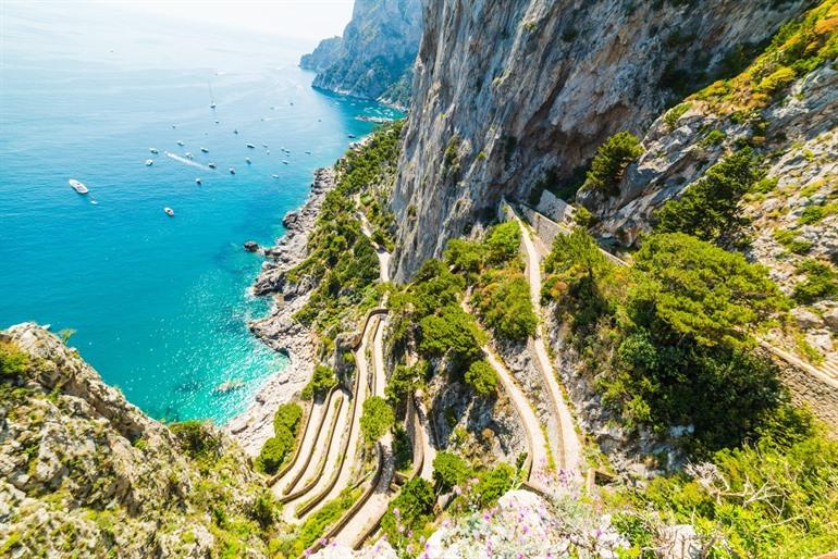 Augustusgärten und Via Krupp auf Capri
