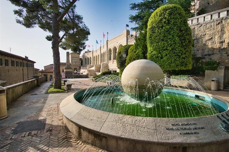 Giardino dei Liburni, San Marino, Italien