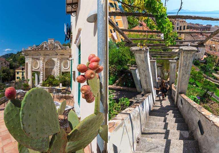 Den Minerva-Garten in Salerno besichtigen