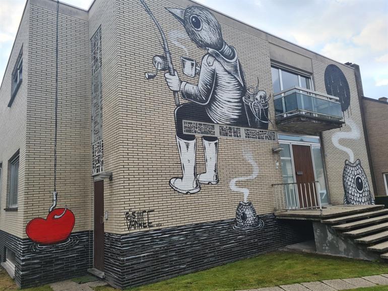 Gijs Vanhee, Street-Art Brügge