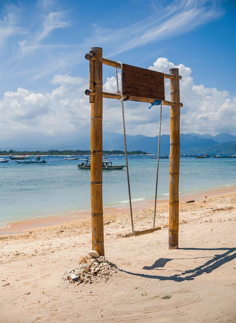 Gili Trawangan, Partyinsel der Gili-Inseln