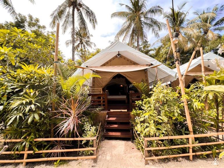 Glampingtent bei La Cocoteraie Ecolodge auf Gili Trawangan buchen