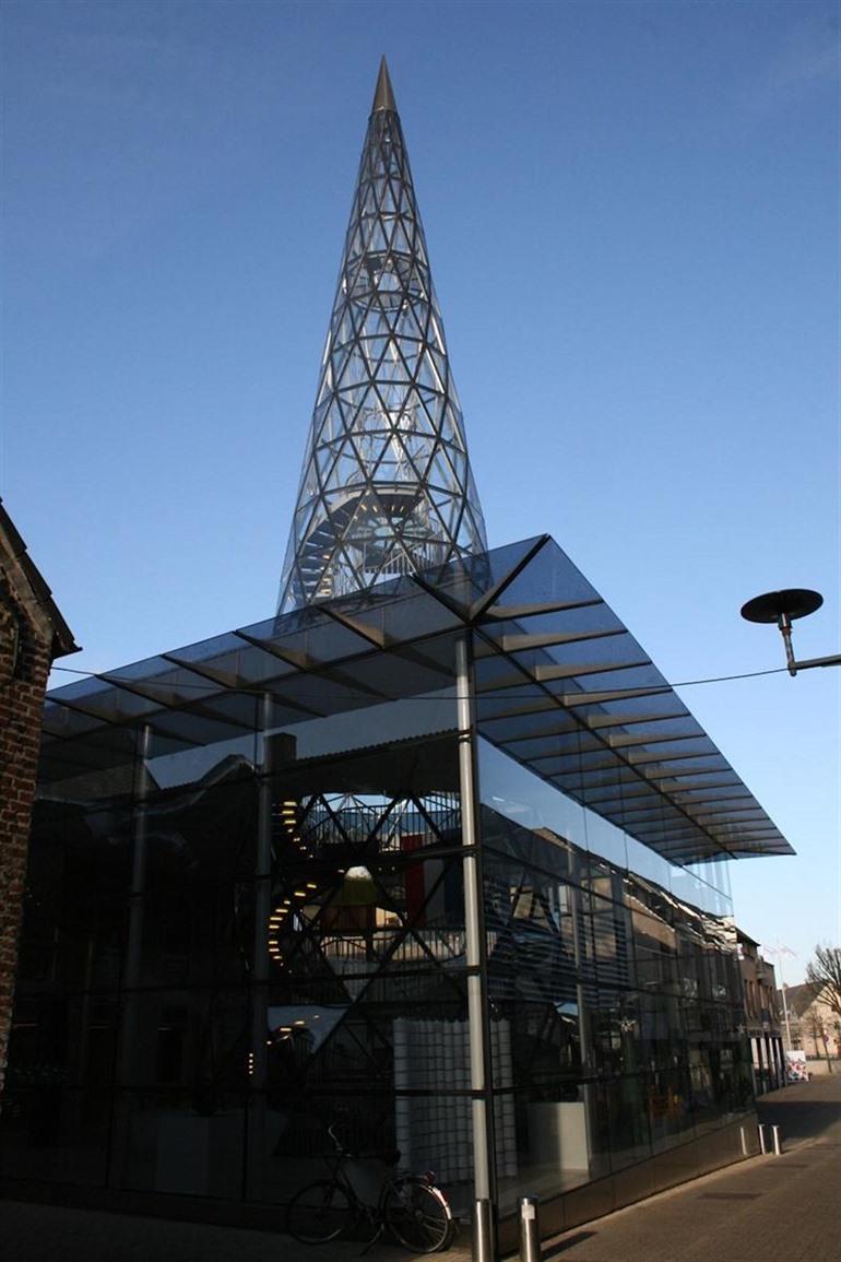 Gläsernes Haus in Lommel, Limburgische Kempen