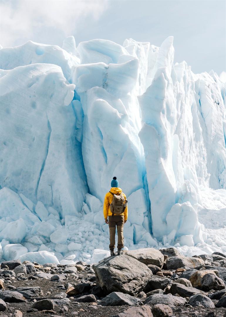 Gletscher in der Nähe von El Calafate