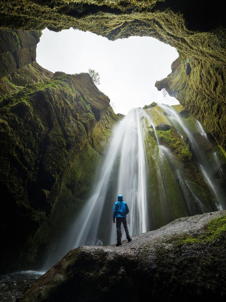 Gljufrafoss Wasserfall