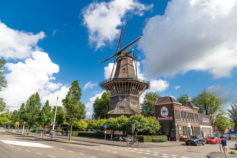 Gooyermolen und die Brauerei 't IJ