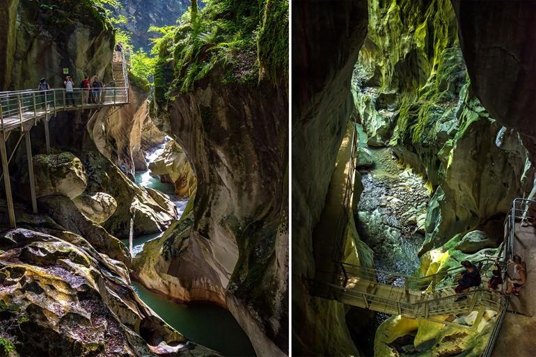 Fier-Schlucht, Französische Alpen