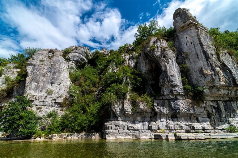 Schluchten der Baume, Ardèche, Frankreich