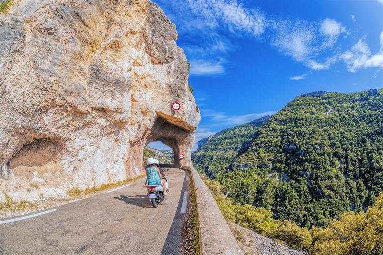 Nesque-Schlucht bei Monieux, Luberon
