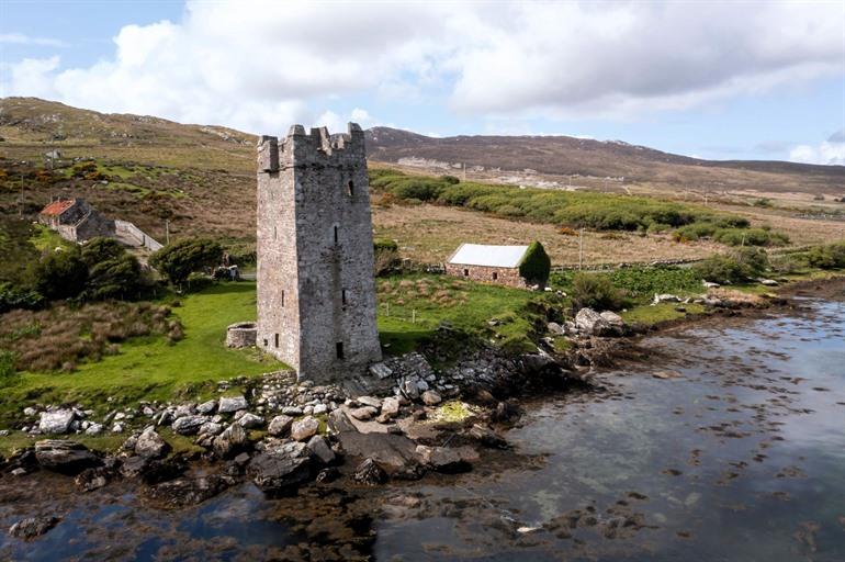 Grace O'Malley's Turmhaus auf Achill Island