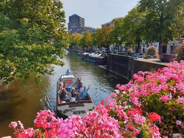 Grachtenrundfahrt in Den Haag, Niederlande