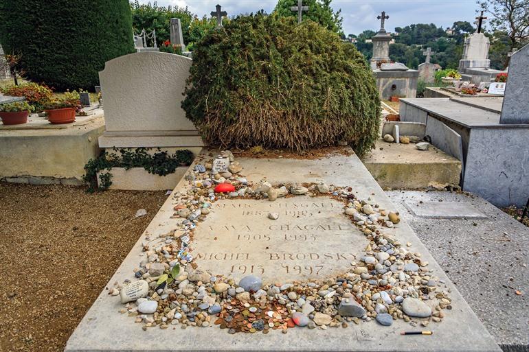 Chagall-Friedhof, Saint-Paul-de-Vence, Provence