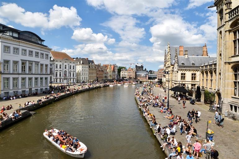 Graslei, Gent