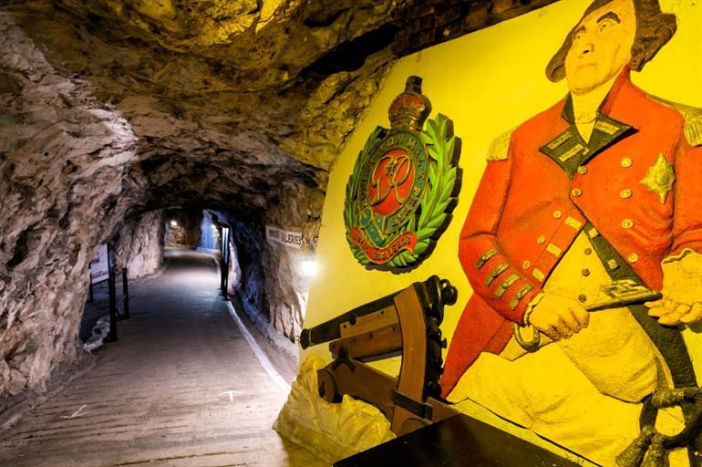 Die Großen Belagerungstunnel in Gibraltar besichtigen