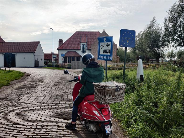 Grenzpfahl Niederlande-Belgien, Middelburg