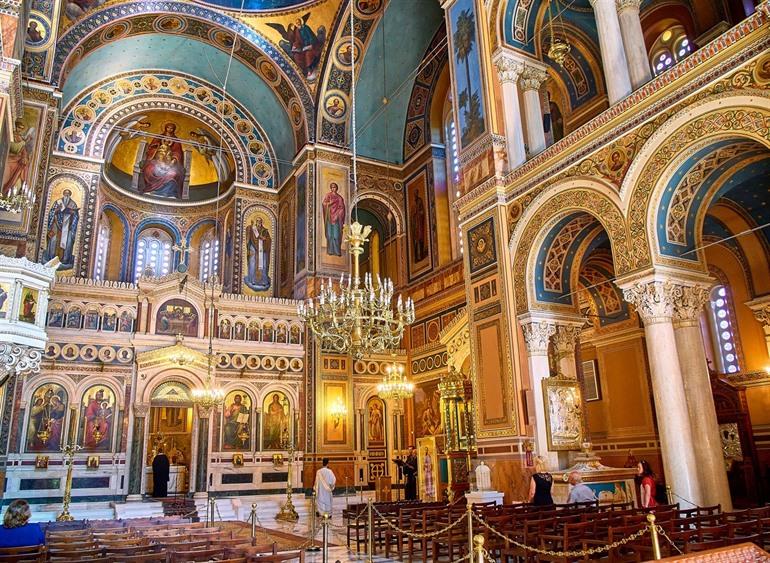 Griechisch-orthodoxe Kathedrale in Athen
