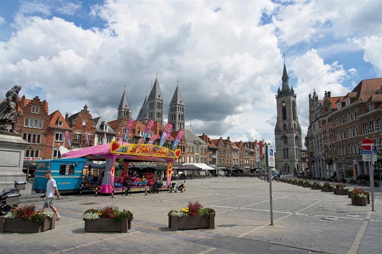 Großer Marktplatz von Tournai
