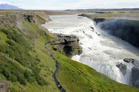 Gullfoss Wasserfall