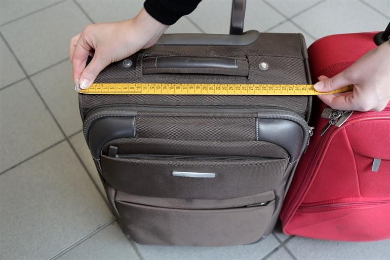 Maße für Handgepäck bei verschiedenen Fluggesellschaften