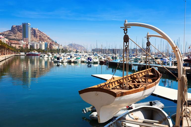 Hafen von Alicante, Spanien